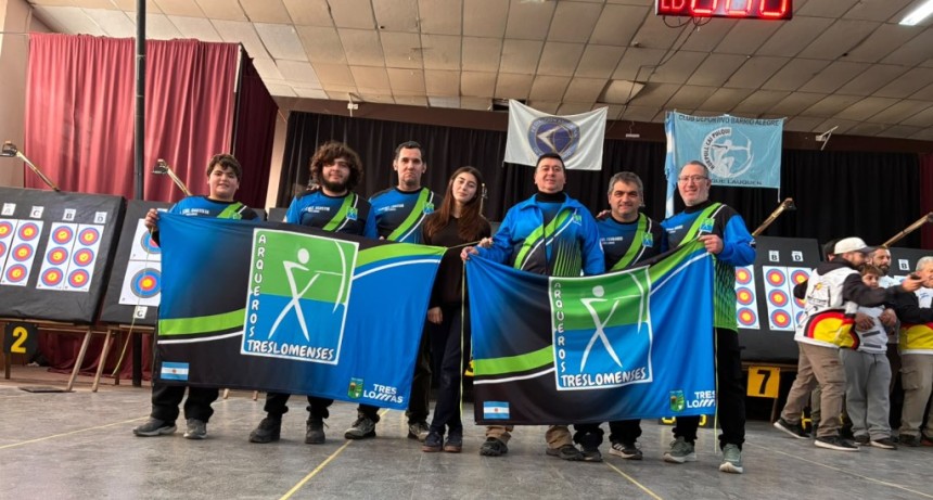 Destacada actuaci&oacute;n de los Arqueros Treslomenses en Trenque Lauquen