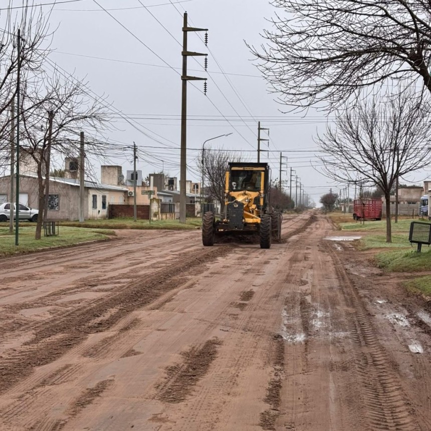 Trabajos de recuperaci&oacute;n de calles tras las lluvias