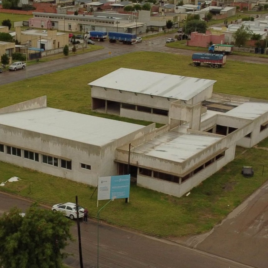 Avanza la tercera etapa de construcci&oacute;n del anexo de la Escuela Secundaria N&deg; 1