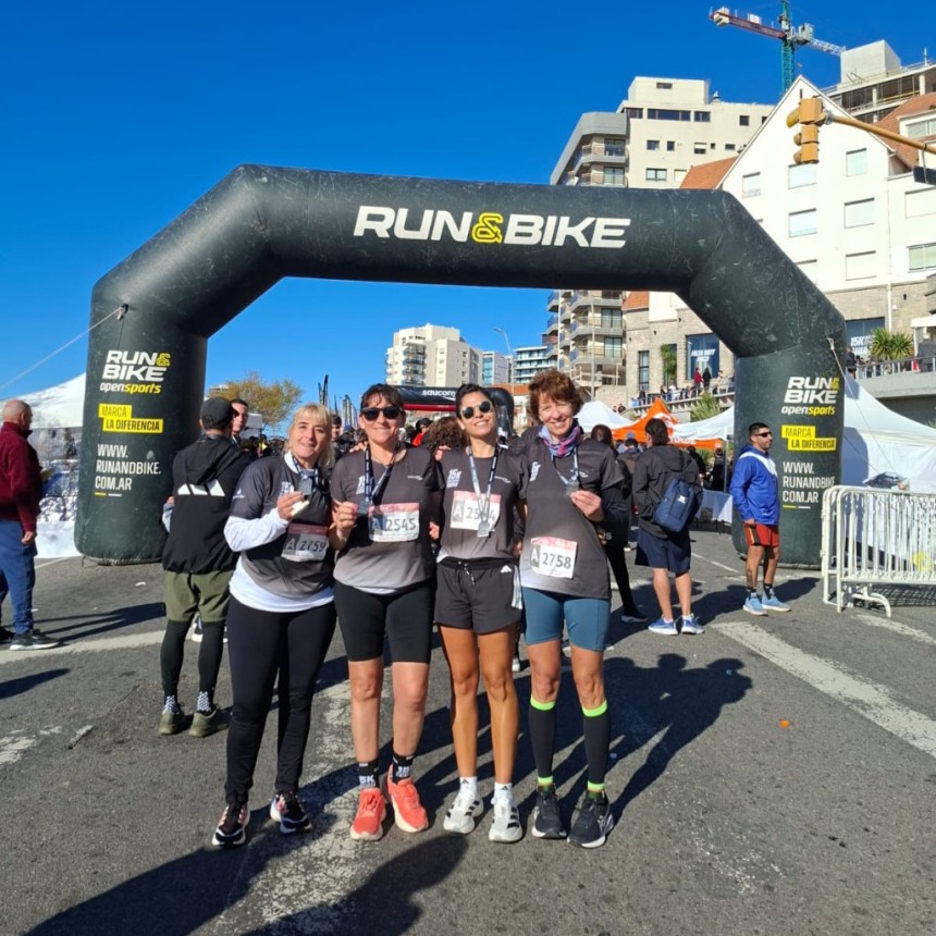 Atletas treslomenses participaron de los 15K Open Sports en Mar del Plata