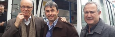 FUNCIONARIOS LOCALES CON EL MINISTRO DE SALUD DE LA NACIÓN