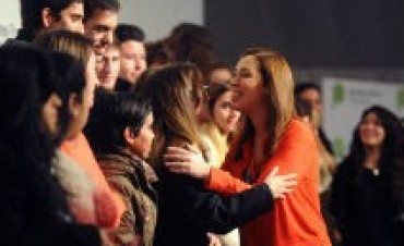 MARIA EUGENIA VIDAL ANUNCIO LA IMPLEMENTACION DEL BOLETO ESCOLAR GRATUITO