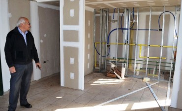 EL INTENDENTE RECORRIÓ OBRAS EN MARCHA