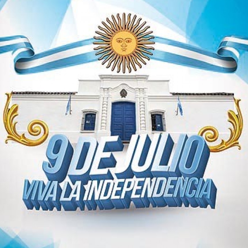 TRES LOMAS CELEBRA EL DIA DE LA INDEPENDENCIA INAUGURANDO EL MONUMENTO A BELGRANO