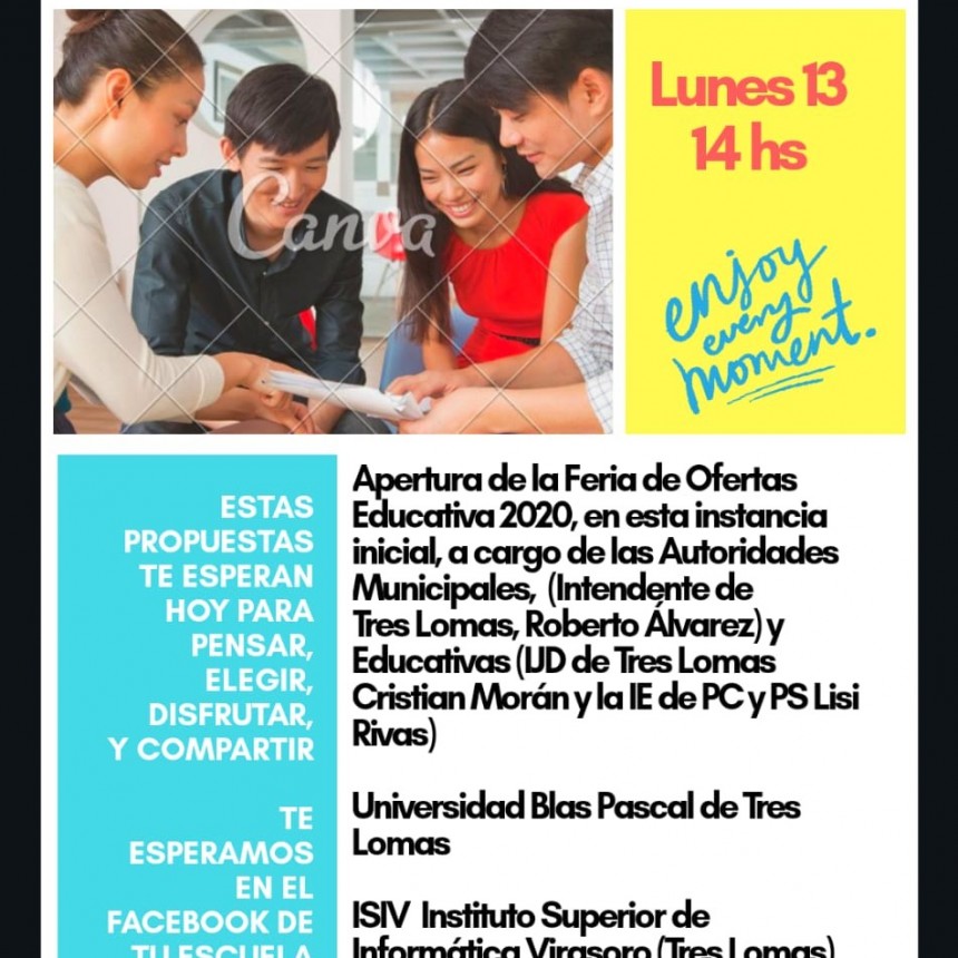 SE DA INICIO A LA FERIA DE OFERTAS EDUCATIVAS DISTRITAL 2020
