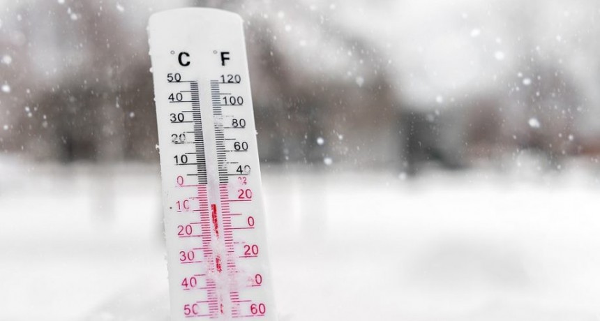¡MUCHO FRIO! MINIMA DE 3,9º BAJO CERO