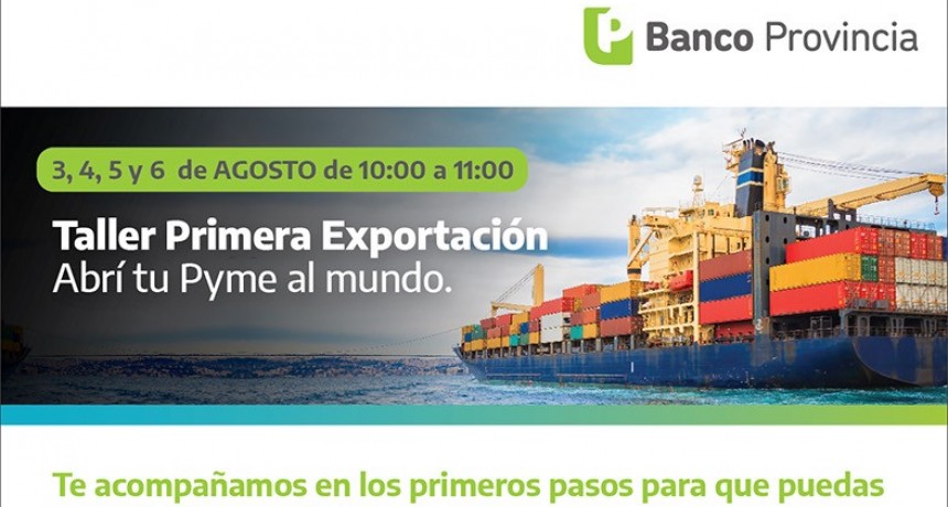 PROGRAMA PyME PRODUCTIVO PRIMERA EXPORTACION - TALLER VIRTUAL