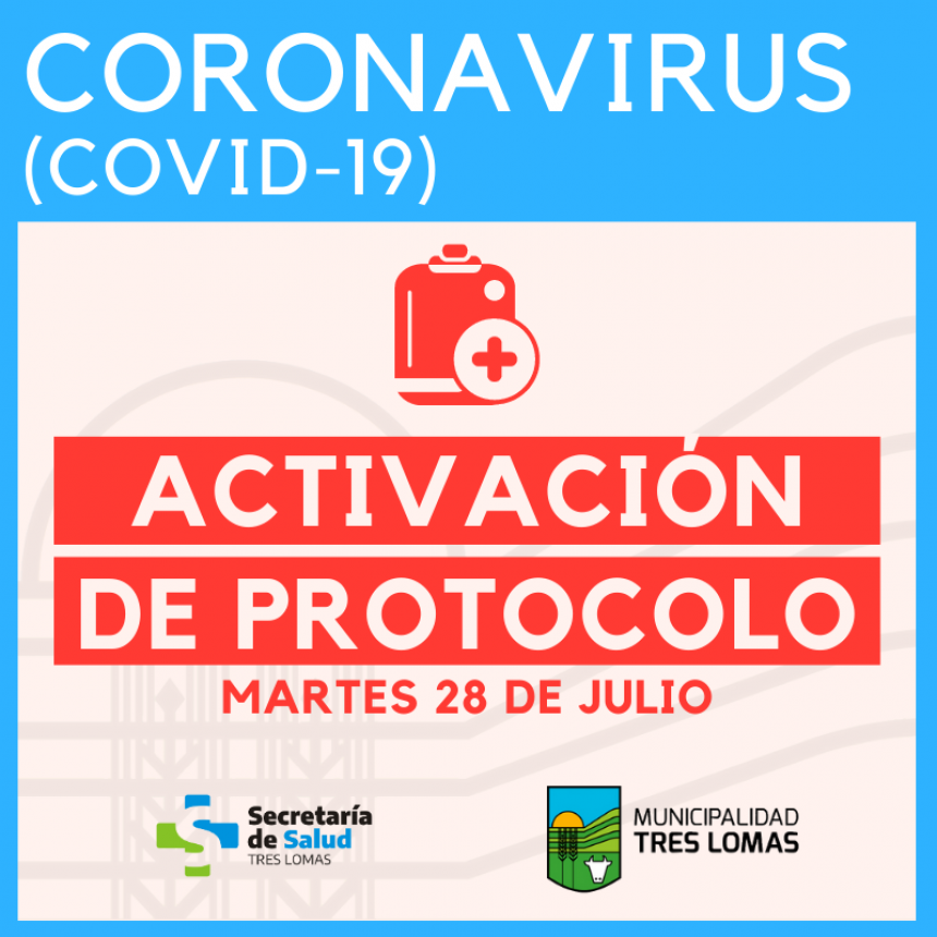 SE ACTIVÓ EL PROTOCOLO. SE TRATA DE UN PACIENTE FEMENINO.