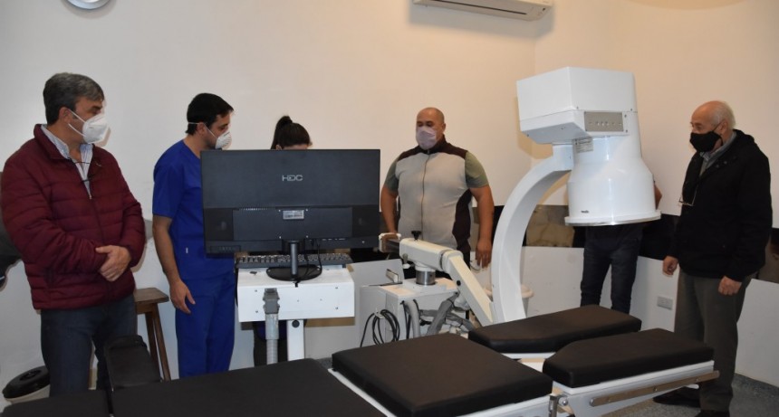 MILLONARIA INVERSIÓN DEL MUNICIPIO EN SALUD: EL HOSPITAL YA CUENTA CON UN “ARCO EN C”