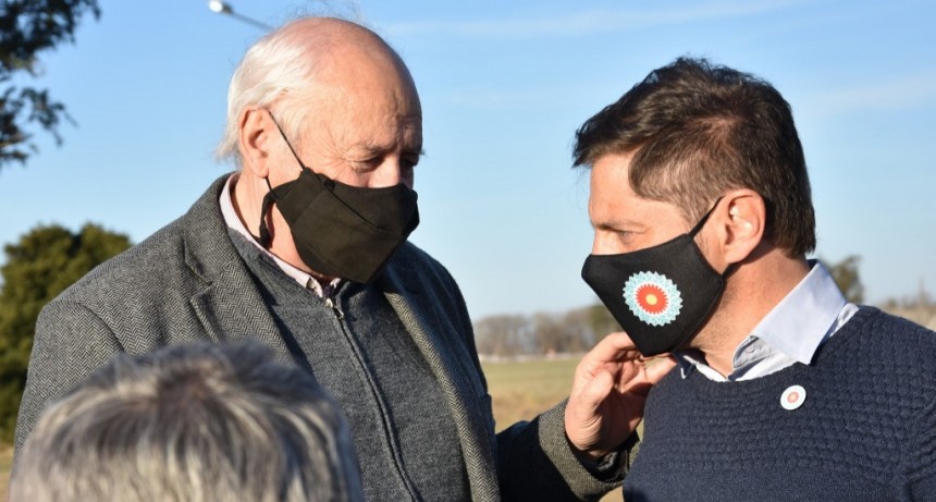 ÁLVAREZ CON KICILLOF EN GARRÉ