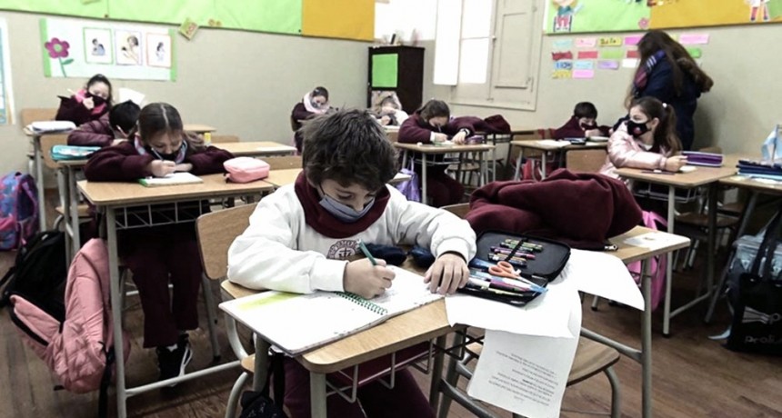 A PARTIR DEL LUNES, TODA LA PROVINCIA DE BUENOS AIRES VUELVE A CLASES PRESENCIALES