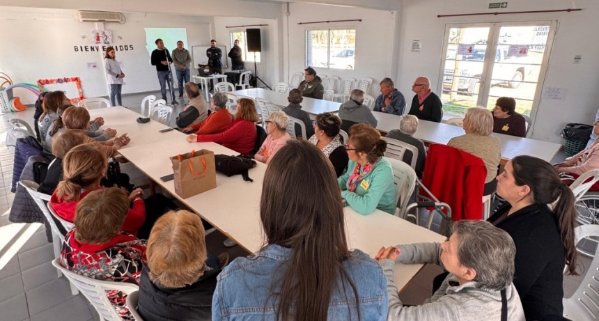 COMENZÓ LA COLONIA DE VACACIONES PARA PERSONAS MAYORES