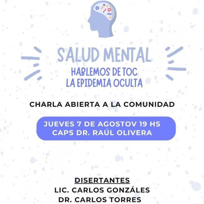 CHARLA ABIERTA SOBRE T.O.C.