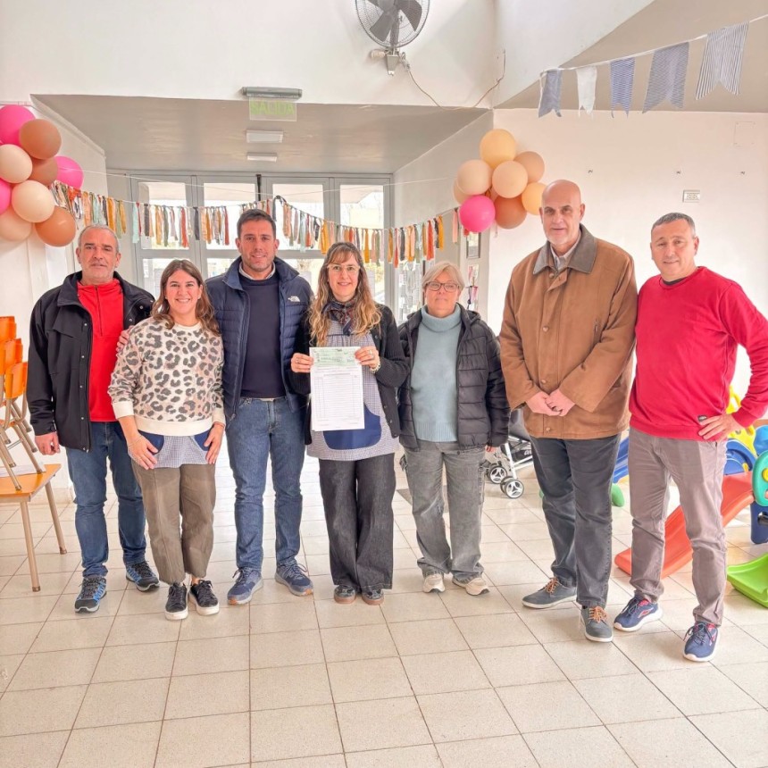 El Jard&iacute;n Maternal N&deg; 1 recibi&oacute; fondos para mejoras edilicias