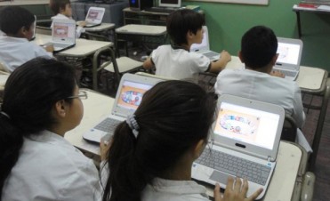 SE CONSIGUIÓ UN AULA DIGITAL MODULAR PARA LA EP Nº 1