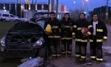BOMBEROS PARTICIPARON DE JORNADAS DE CAPACITACION