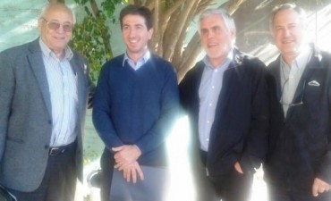 ALVAREZ Y DAHIR SE REUNIERON CON EL MINISTRO DE OBRAS PUBLICAS 