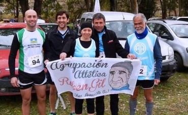 BUENA ACTUACION DE ATLETAS TRESLOMENSES EN EL CERRO CURA MALAL