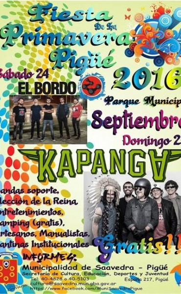 PREPARAN UNA GRAN FIESTA DE LA PRIMAVERA EN PIGÜÉ