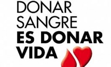 NUEVA COLECTA DE SANGRE: VIERNES 26 DE AGOSTO