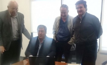 EL INTENDENTE SE REUNIÓ CON EL MINISTRO DE INFRAESTRUCTURA BONAERENSE