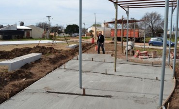 EL INTENDENTE RECORRIÓ OBRAS