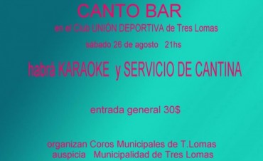CANTOBAR EN EL CLUB UNION DEPORTIVA