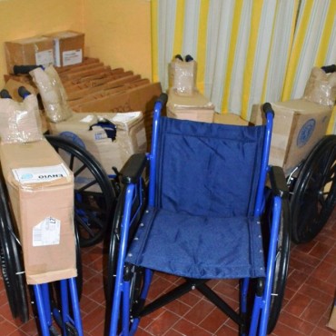 DONACIÓN DE ANTARES S.A. PARA EL HOSPITAL MUNICIPAL