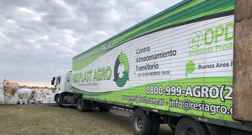 MÁS DE 12 MIL ENVASES VACÍOS DE FITOSANITARIOS FUERON RETIRADOS DE SALLIQUELÓ