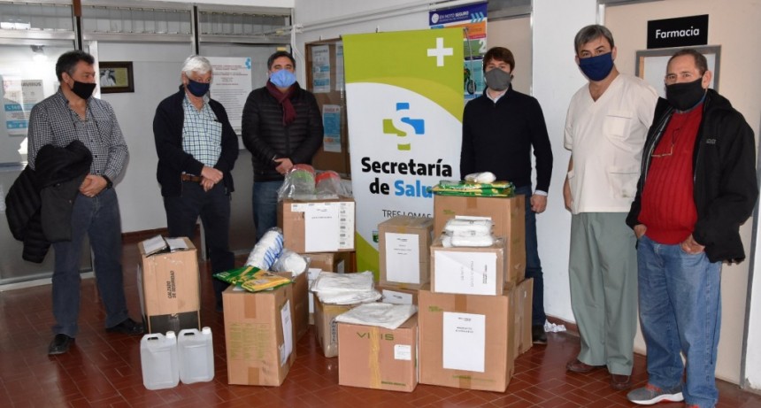 IMPORTANTE DONACIÓN DE FERROEXPRESO PAMPEANO AL HOSPITAL TRESLOMENSE