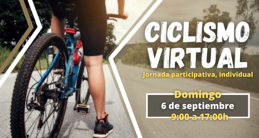 COMIENZA LA INSCRIPCIÓN PARA LA JORNADA DE CICLISMO VIRTUAL