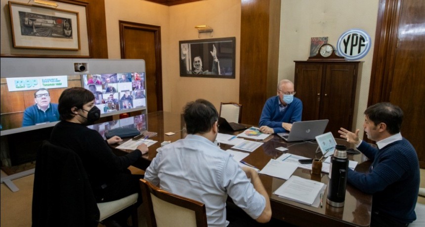 NOBRE FERREIRA EN REUNIÓN DE INTENDENTES CON EL GOBERNADOR KICILLOF