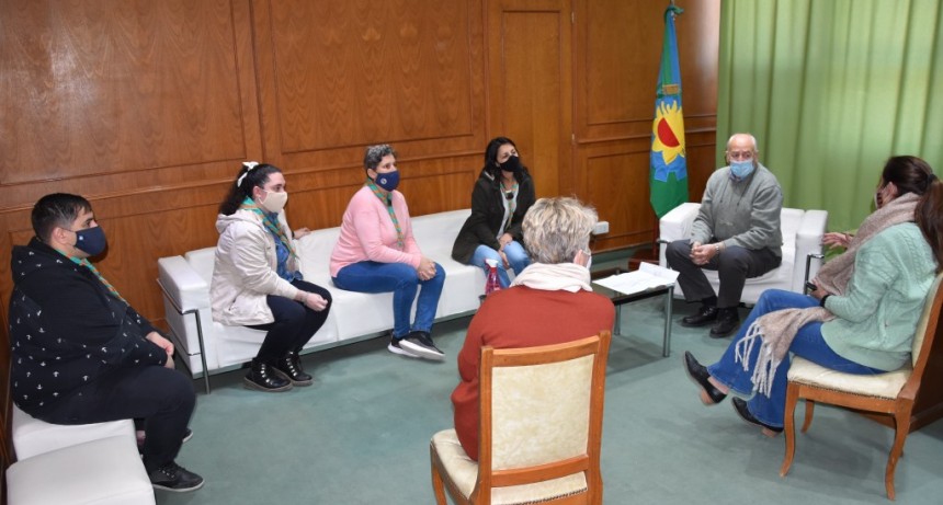 NUEVA REUNIÓN CON REPRESENTANTES DE LA AGRUPACIÓN LOCAL DE “BOY SCOUTS”