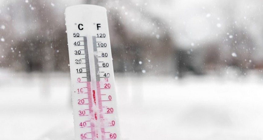 EN TRES LOMAS EL DÍA MÁS FRÍO DEL AÑO: -4,7°