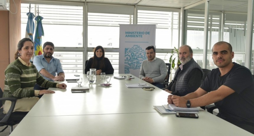EL PRIMER MANDATARIO COMUNAL SE REUNIÓ CON LA MINISTRA BONAERENSE DE AMBIENTE