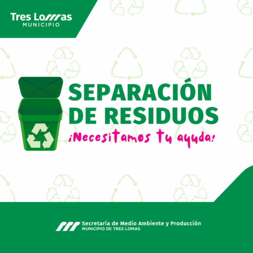 SEPARACIÓN DE RESIDUOS