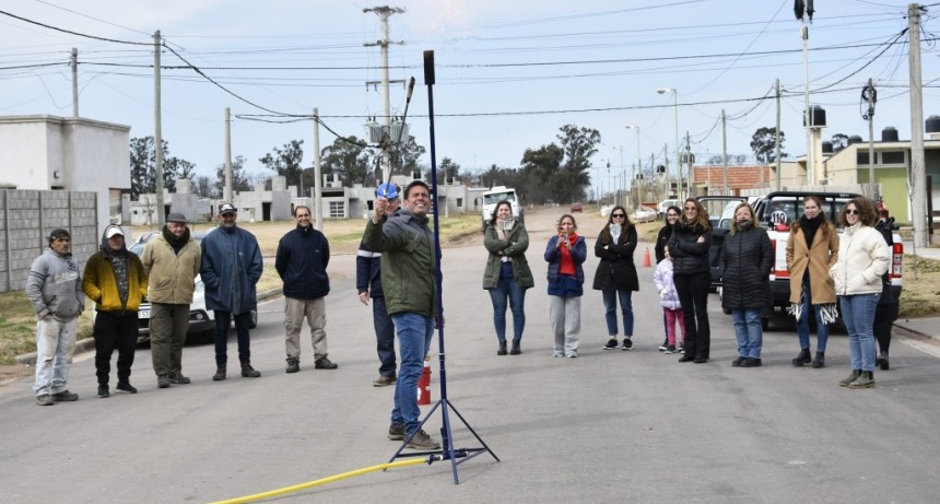 SE HABILITÓ LA AMPLIACIÓN DE RED DE GAS EN 18 VIVIENDAS DEL BARRIO YANI