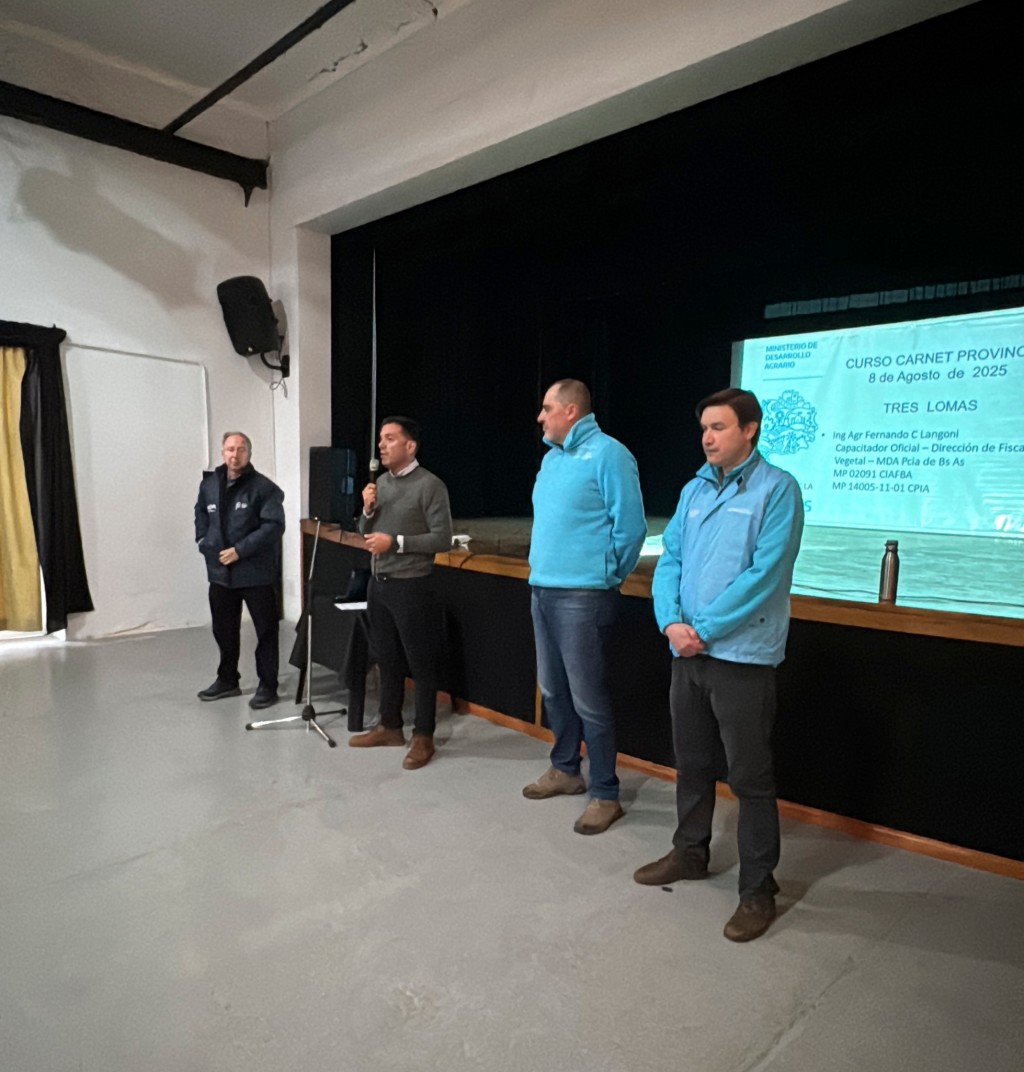 JORNADA DE CAPACITACIÓN PARA APLICADORES DE FITOSANITARIOS