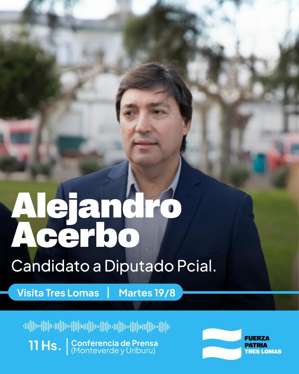 VISITA DE ALEJANDRO ACERBO A TRES LOMAS
