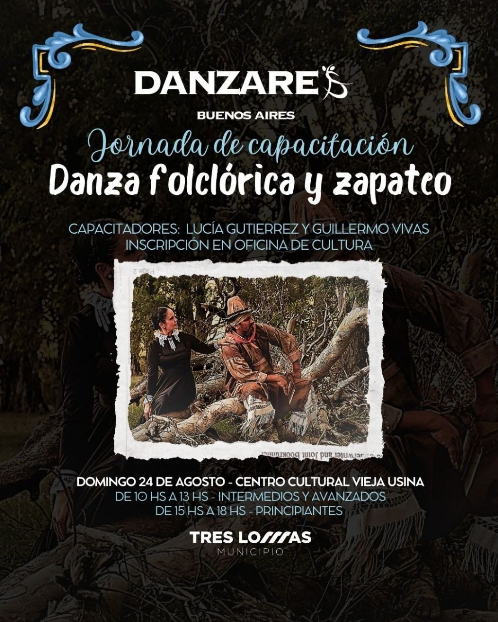 CAPACITACIÓN DE DANZA FOLCLÓRICA Y ZAPATEO