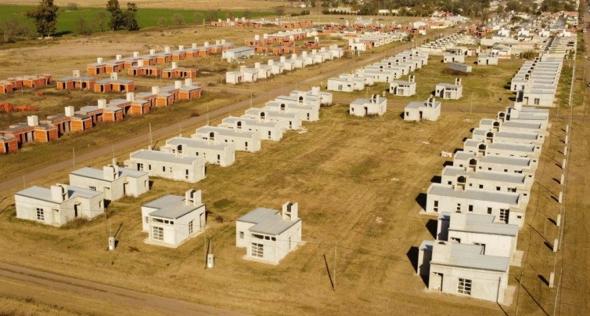 AVANZA LA TERMINACIÓN DE LAS 48 VIVIENDAS DEL PLAN BONAERENSE II