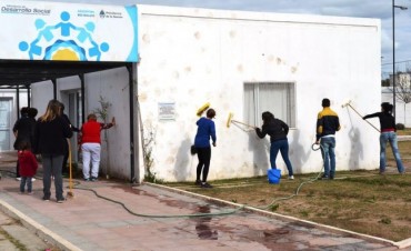 SE REALIZO UNA JORNADA DE LIMPIEZA EN EL NAC