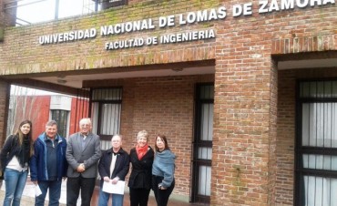 EL INTENDENTE Y FUNCIONARIOS VISITARON LA UNIVERSIDAD DE LOMAS DE ZAMORA