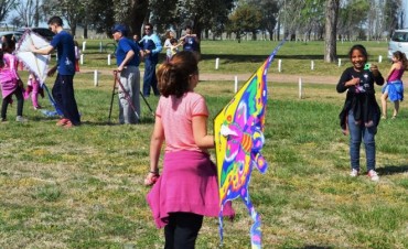 SE REALIZO CON EXITO LA BARRILETEADA EN EL PARQUE INTEGRADO