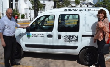 INCORPORAN NUEVO VEHICULO PARA EL HOSPITAL MUNICIPAL