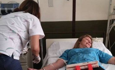 SE REALIZÓ UNA NUEVA COLECTA DE SANGRE 