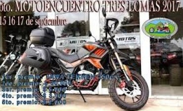 COMIENZA EL 6TO. MOTOENCUENTRO EN TRES LOMAS