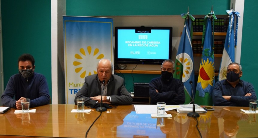 IMPORTANTE OBRA DE RECAMBIO DE CAÑERÍA DE LA RED DE AGUA