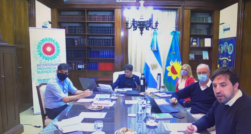 EL INTENDENTE SE REUNIÓ CON EL GOBERNADOR BONAERENSE