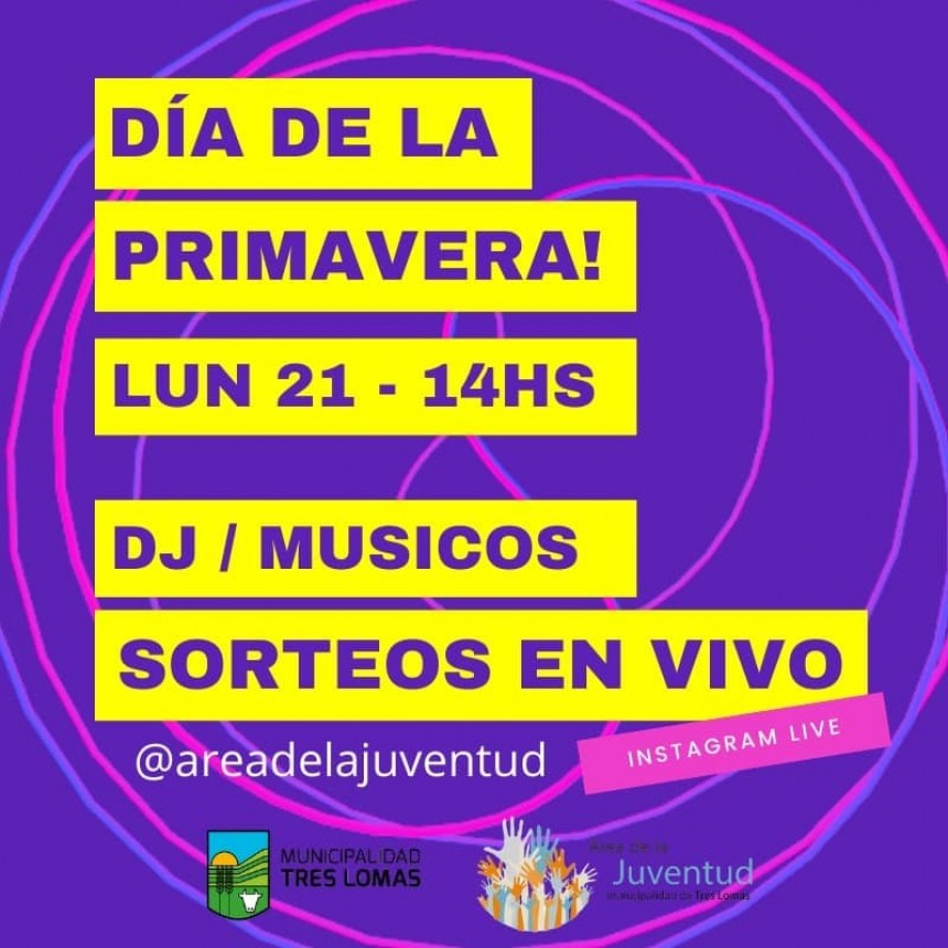 FESTEJO VIRTUAL POR EL DÍA DE LA PRIMAVERA